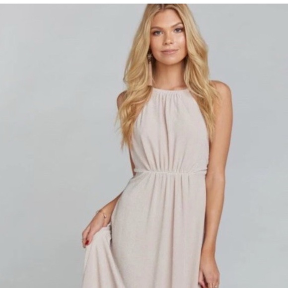 Show Me Your MuMu Dresses & Skirts - Show Me Your MuMu Soft Cream Maxi Dress